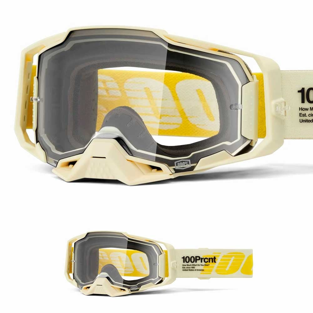 Goggles 100% Armega Barely Clear lens