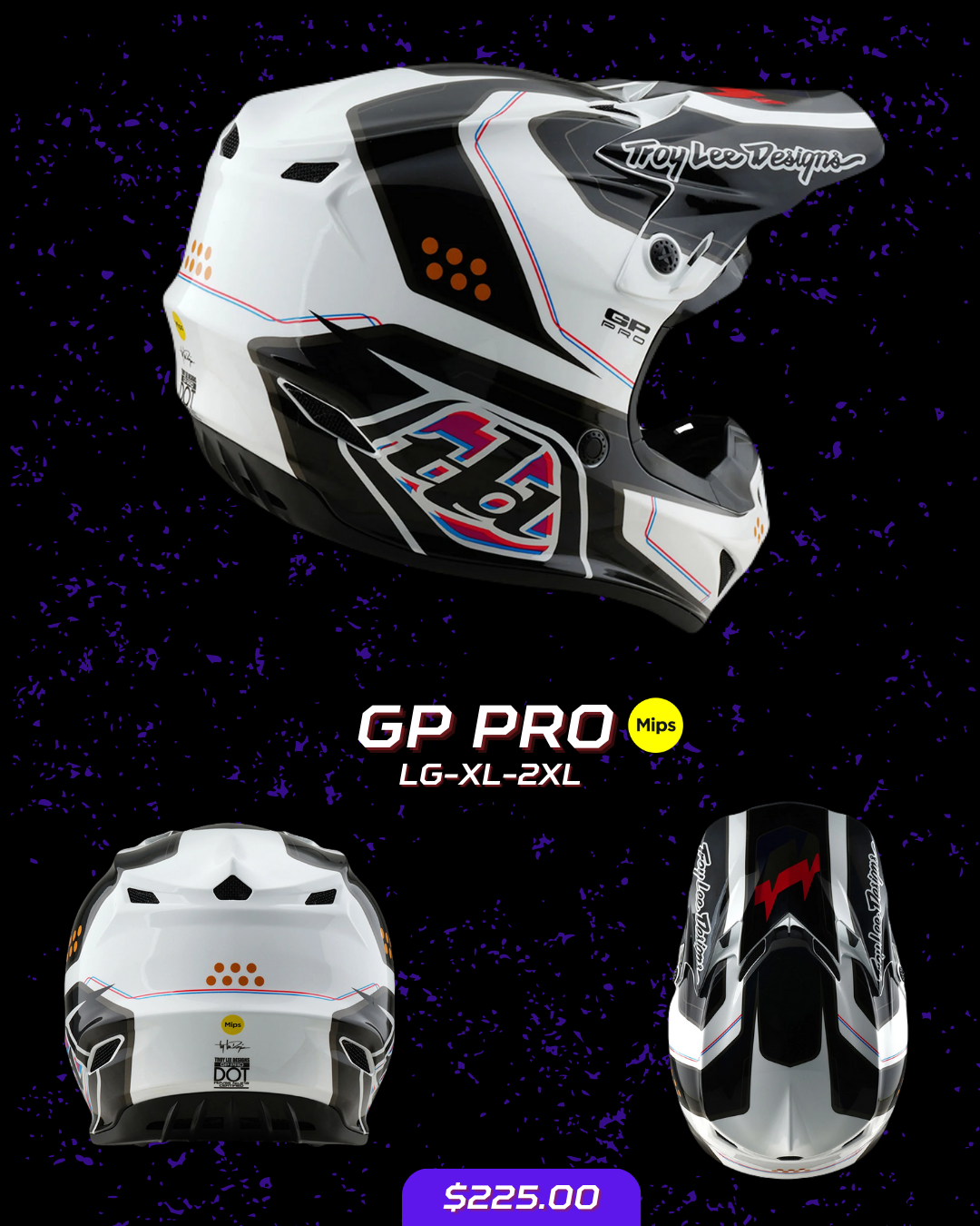 Cascos Troy Lee Designs GP PRO 2025 Moto