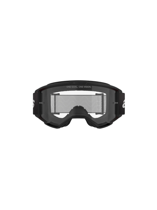 Goggles Alpinestars Vision 3 Wordmark Negros/Claros