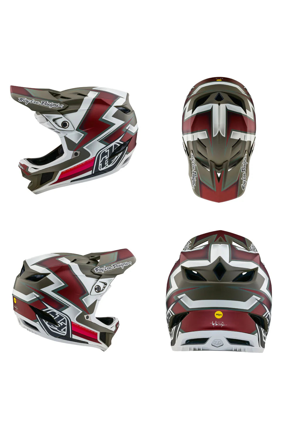 Casco Fullface Troy Lee Designs Ever Tarmac Composite para DH/BMX