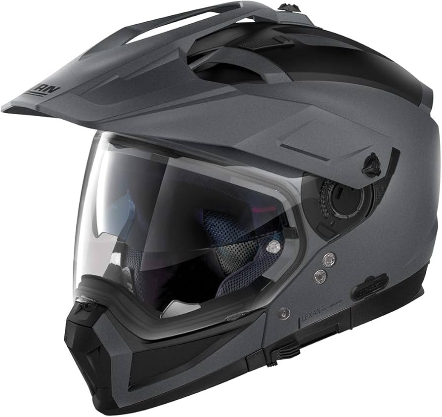 Cascos Off-road NOLAN N70-2X Solid N-COM BLK/GRPHITE/GRY