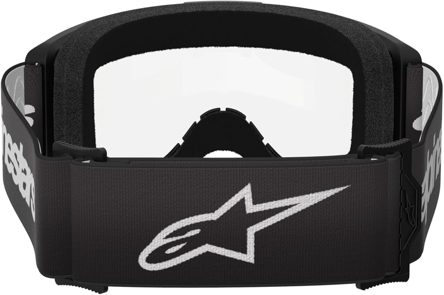 Goggles Alpinestars Vision 3 Wordmark Negros/Claros