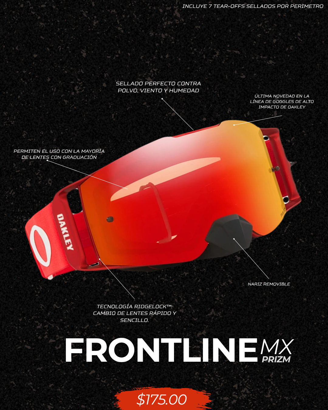 Goggles Oakley Frontline MX