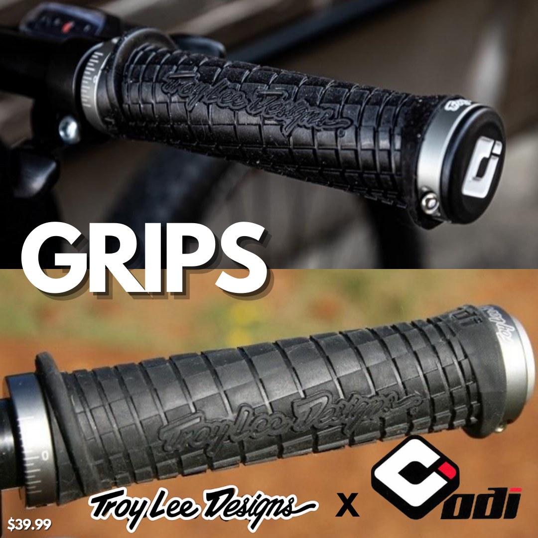 Grips ODI X Troy Lee Designs BLK Lock on