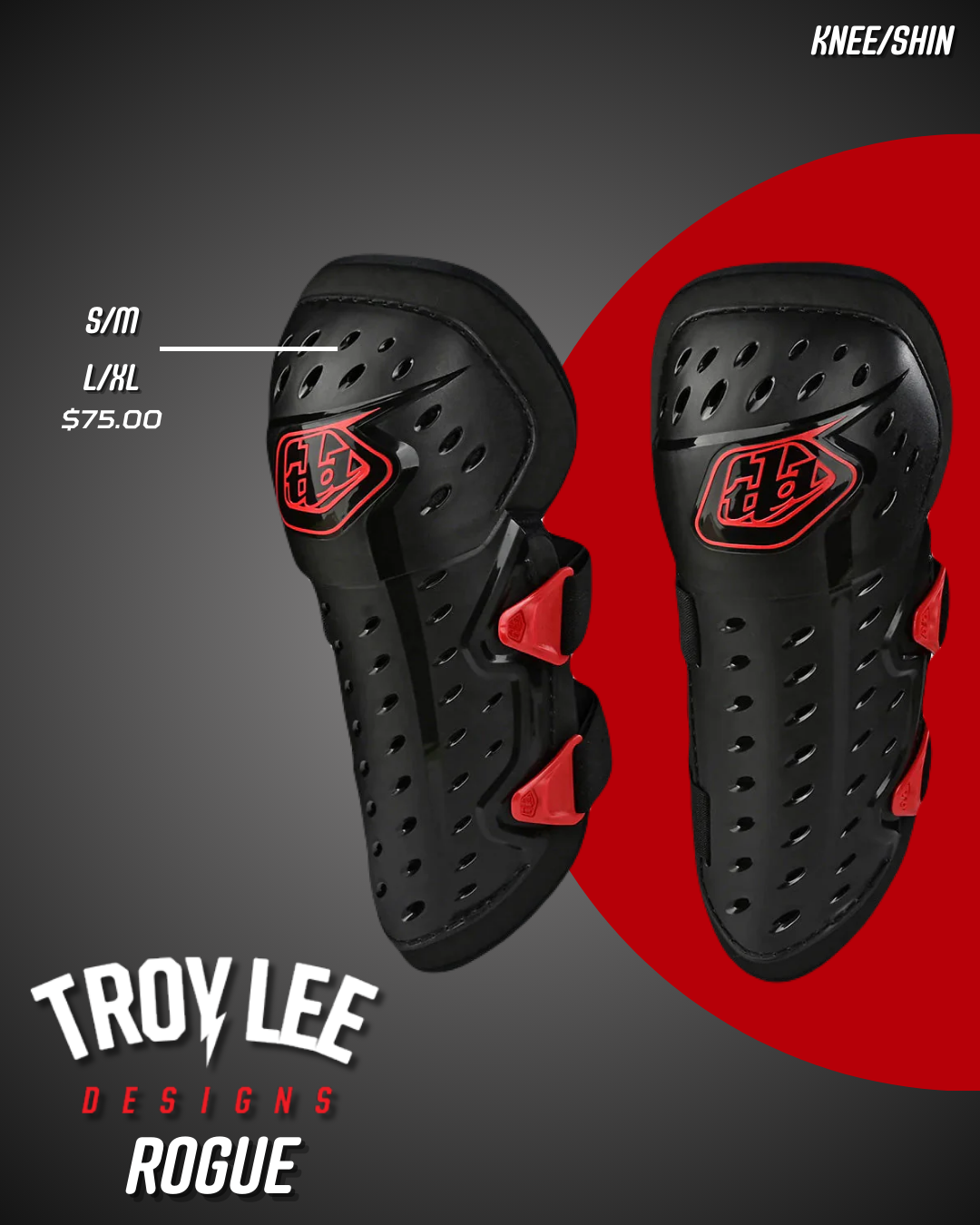 Protecciones Troy Lee Designs Rogue Moto KNEE/SHIN & ELBOW