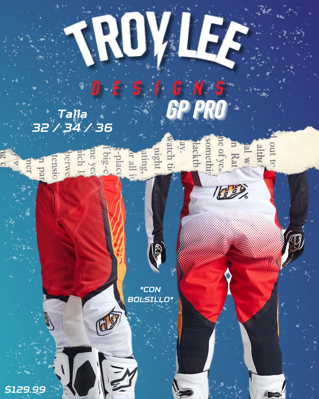 Pantalones Troy Lee Designs GP PRO
