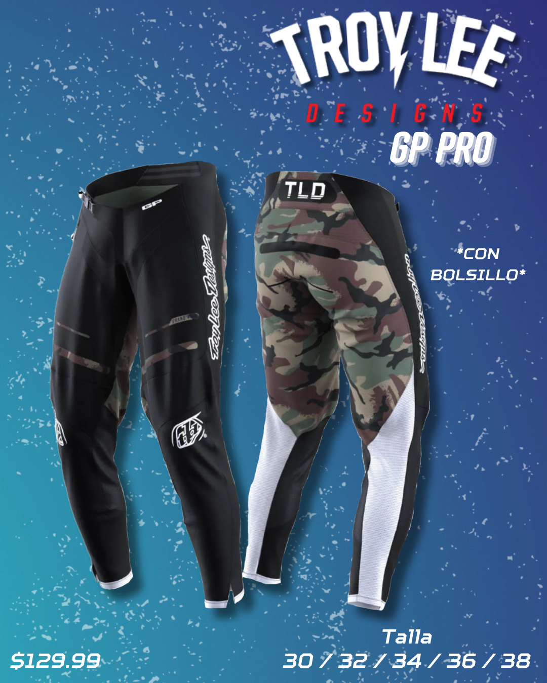 Pantalones Troy Lee Designs GP PRO