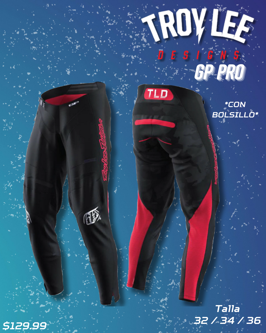 Pantalones Troy Lee Designs GP PRO