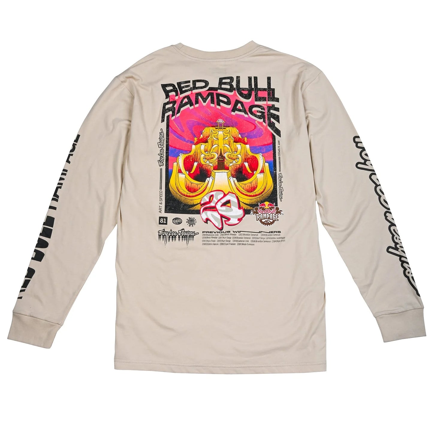 Camisa Troy Lee Designs Redbull Rampage Mind Melt Cement '24 edicion limitada