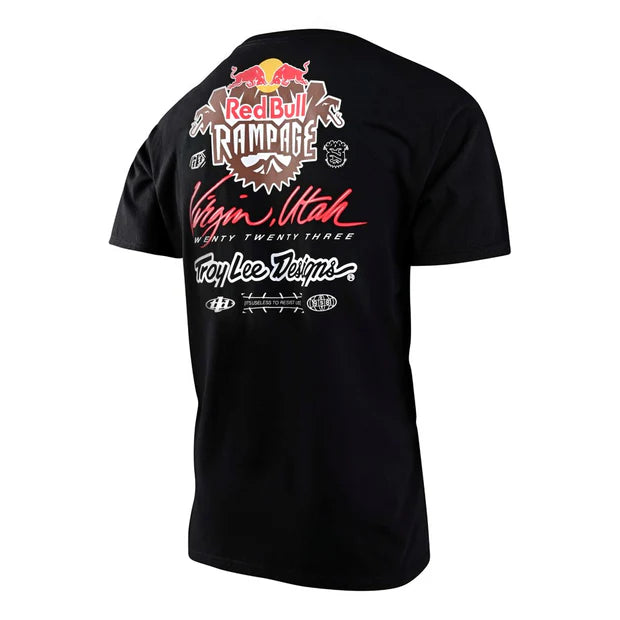 Camiseta Troy Lee Designs x Redbull Rampage '23 Scorched BLK