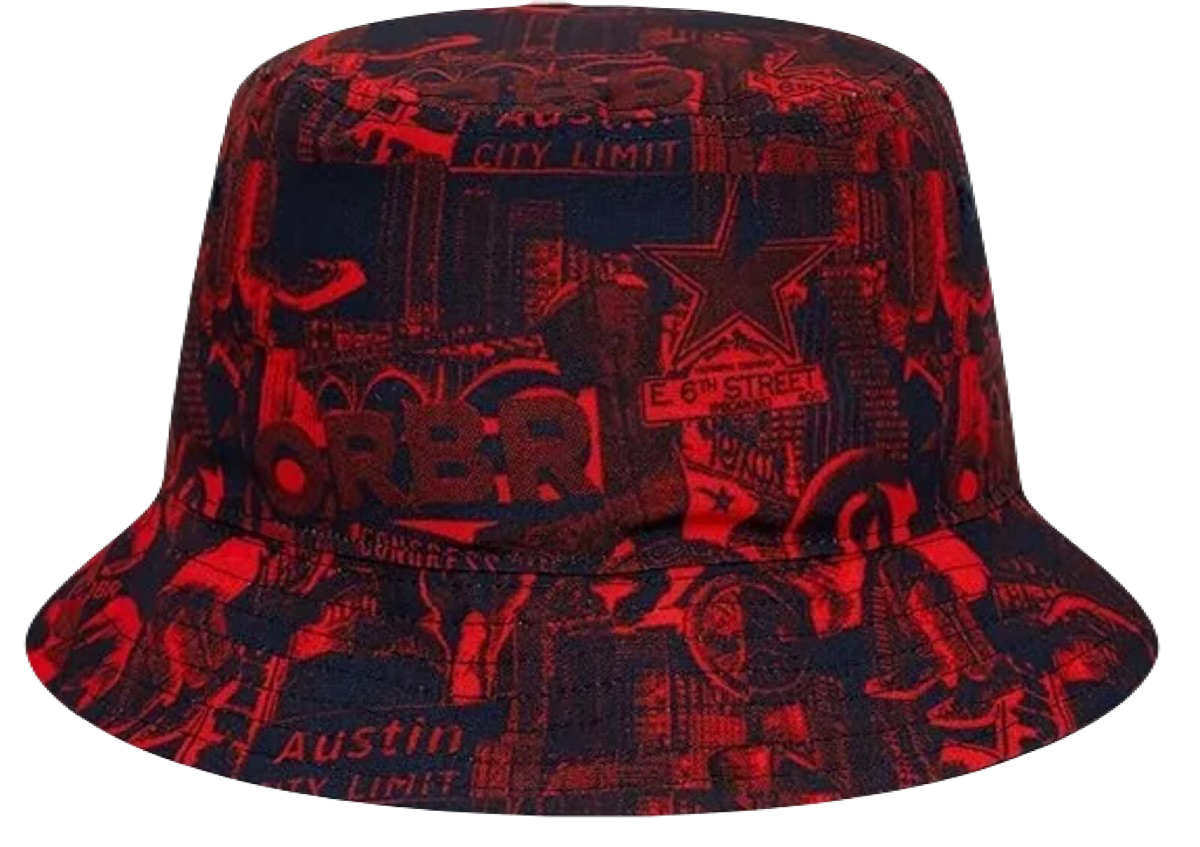 Bucket Hat Formula 1 Redbull Racing Austin Tapered