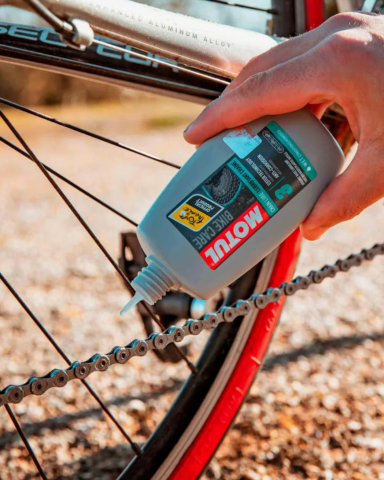 Aceite lubicante para cadena Motul WET
