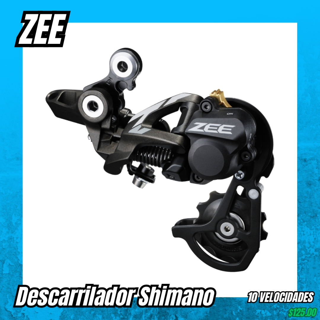 Descarrilador y cambiador Shimano Zee 10v