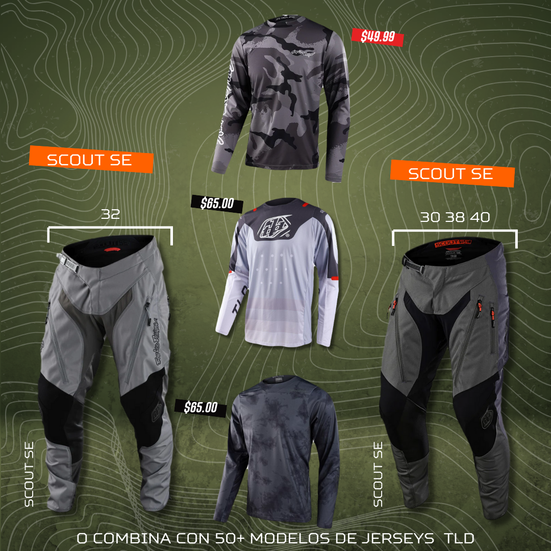 PANTALONES TLD SCOUT GP Y SE MOTO