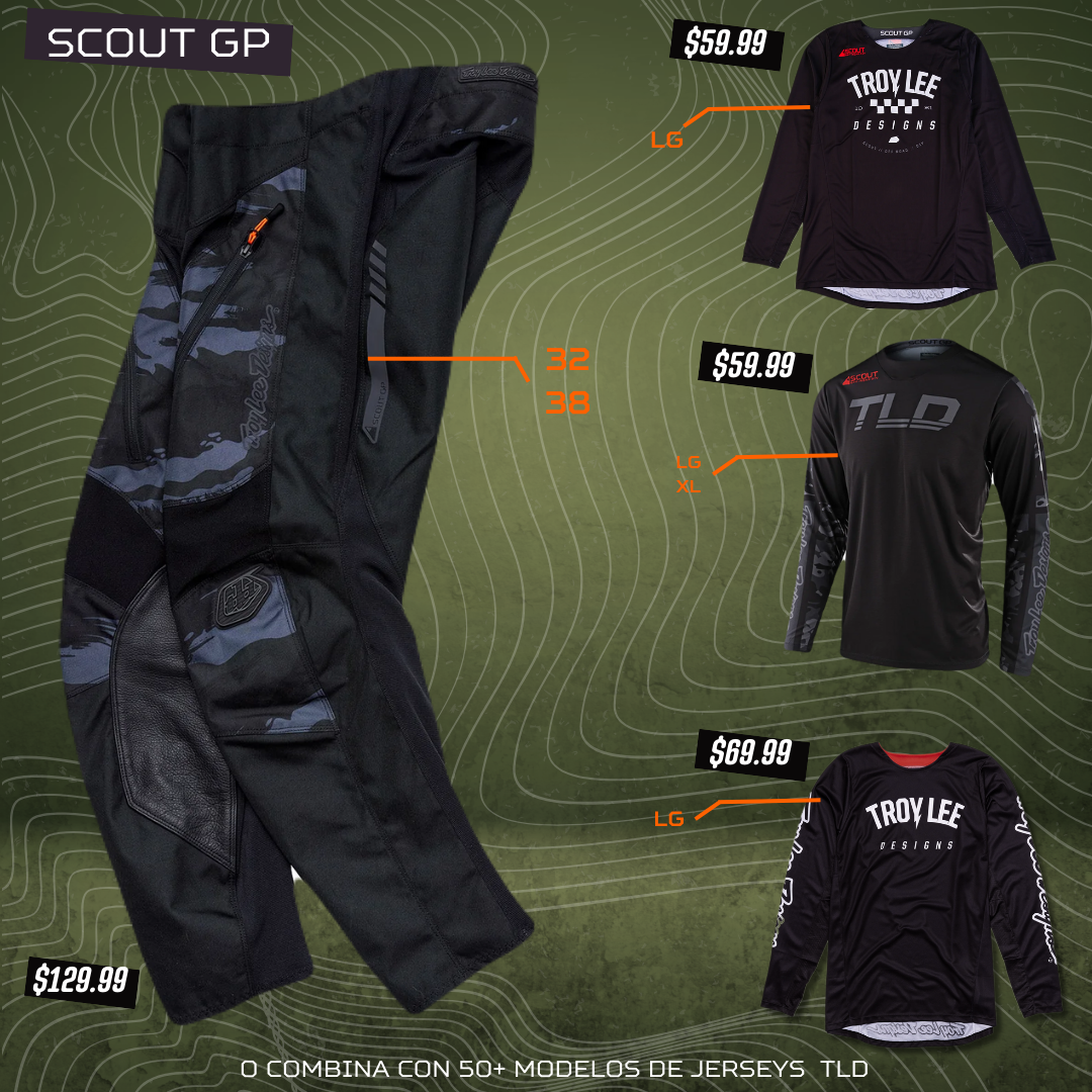 PANTALONES TLD SCOUT GP Y SE MOTO