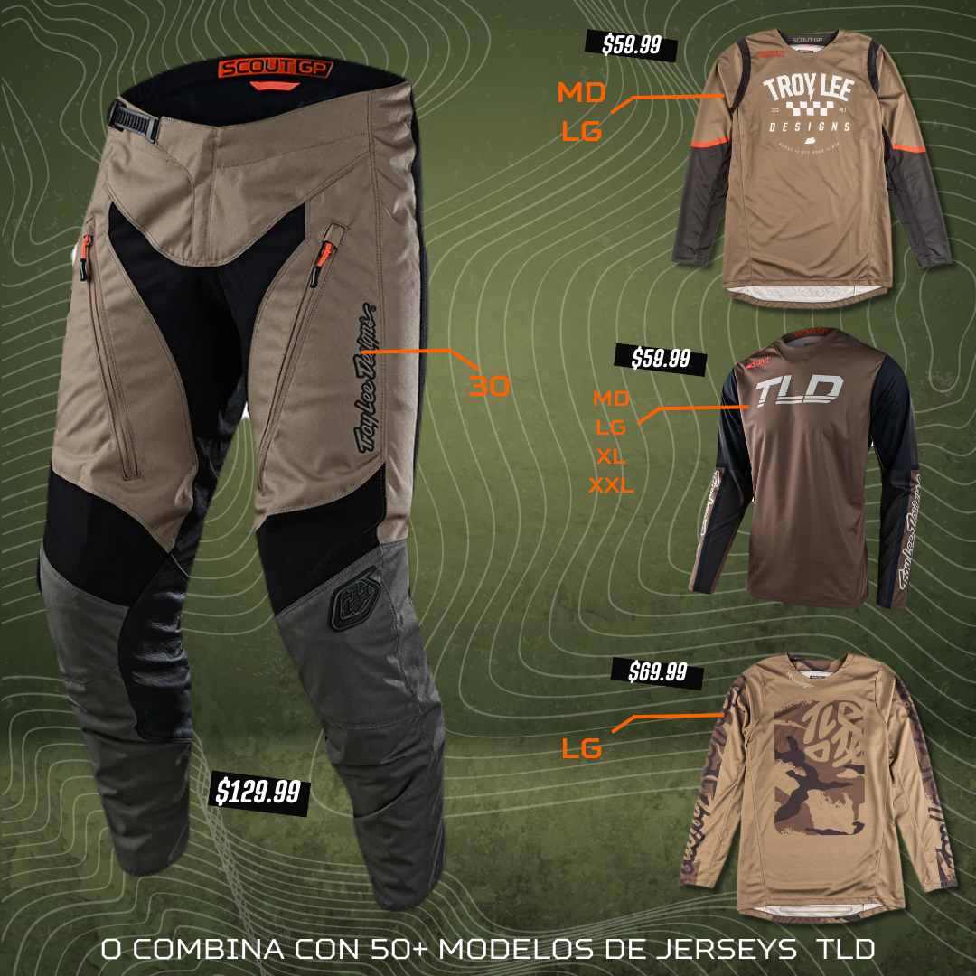 PANTALONES TLD SCOUT GP Y SE MOTO