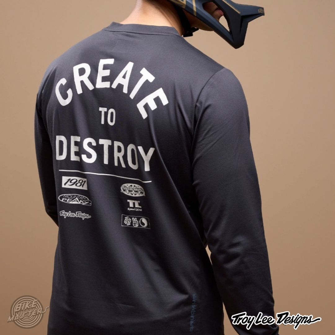 Riding Tees Troy Lee Designs Ruckus 2024 Create to Destroy