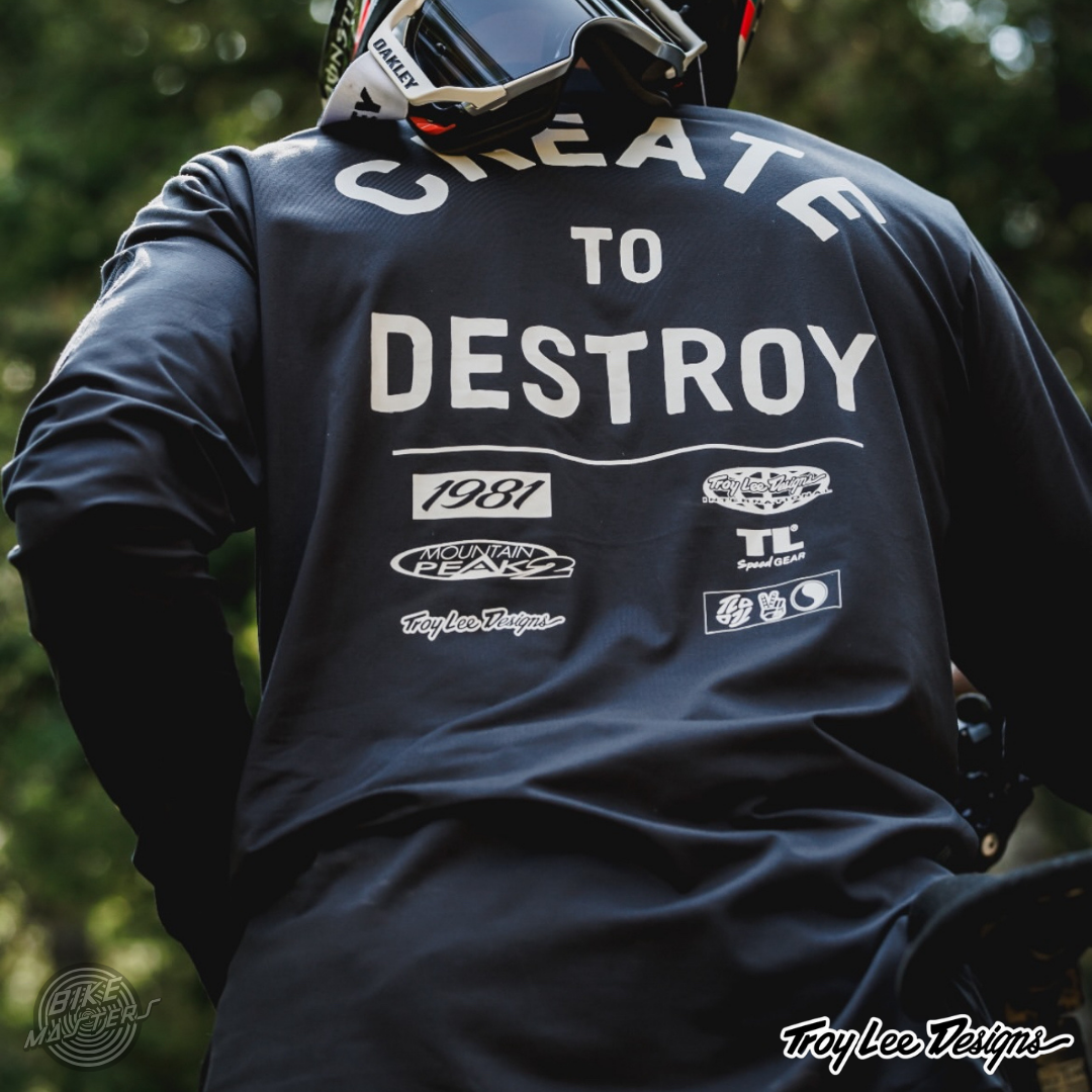 Riding Tees Troy Lee Designs Ruckus 2024 Create to Destroy
