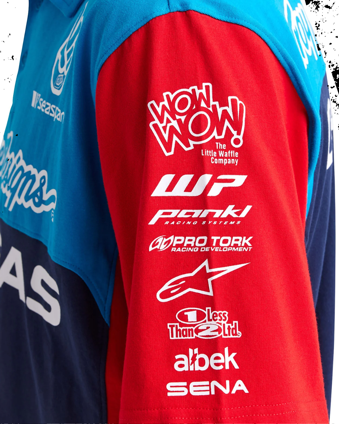Camisa Polo GasGas Team Pit 2024 Troy Lee Designs