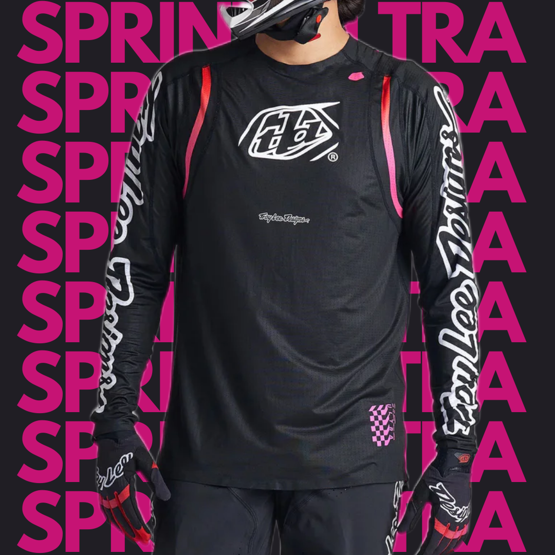 Jerseys LS TLD Sprint Ultra Pinned Black 2024