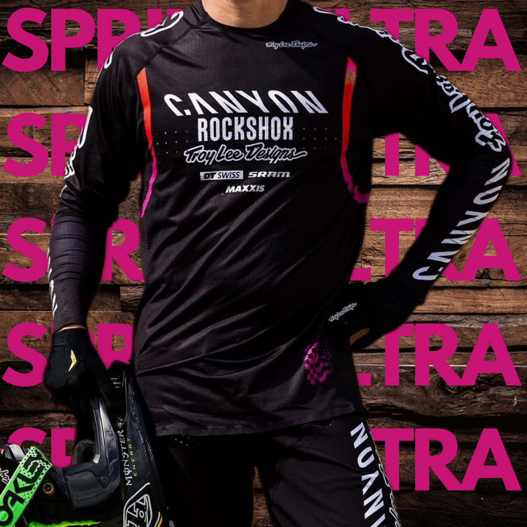 Jerseys LS TLD Sprint Ultra Pinned Black 2024