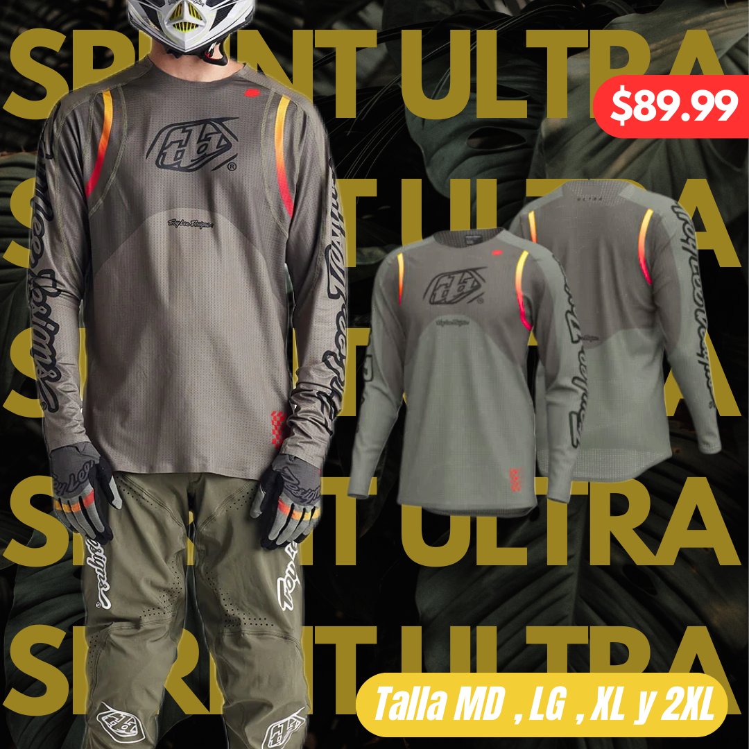 Jerseys LS TLD Sprint Ultra Pinned Olive 2024