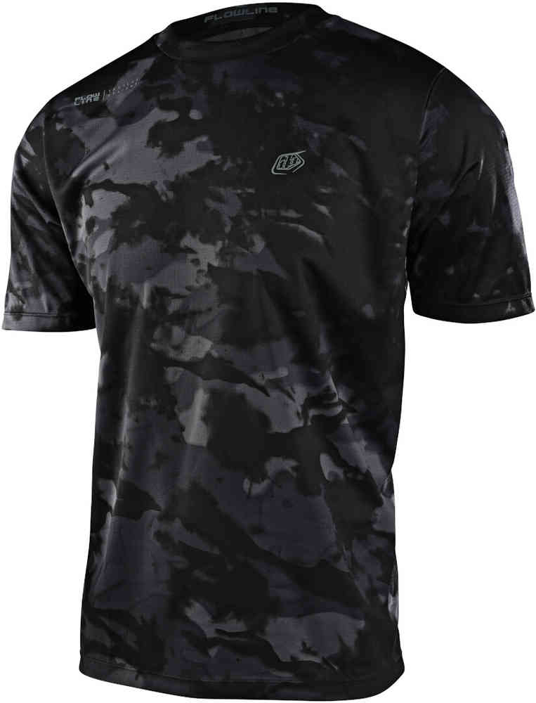 Jerseys TLD Manga Corta Flowline Covert Blk