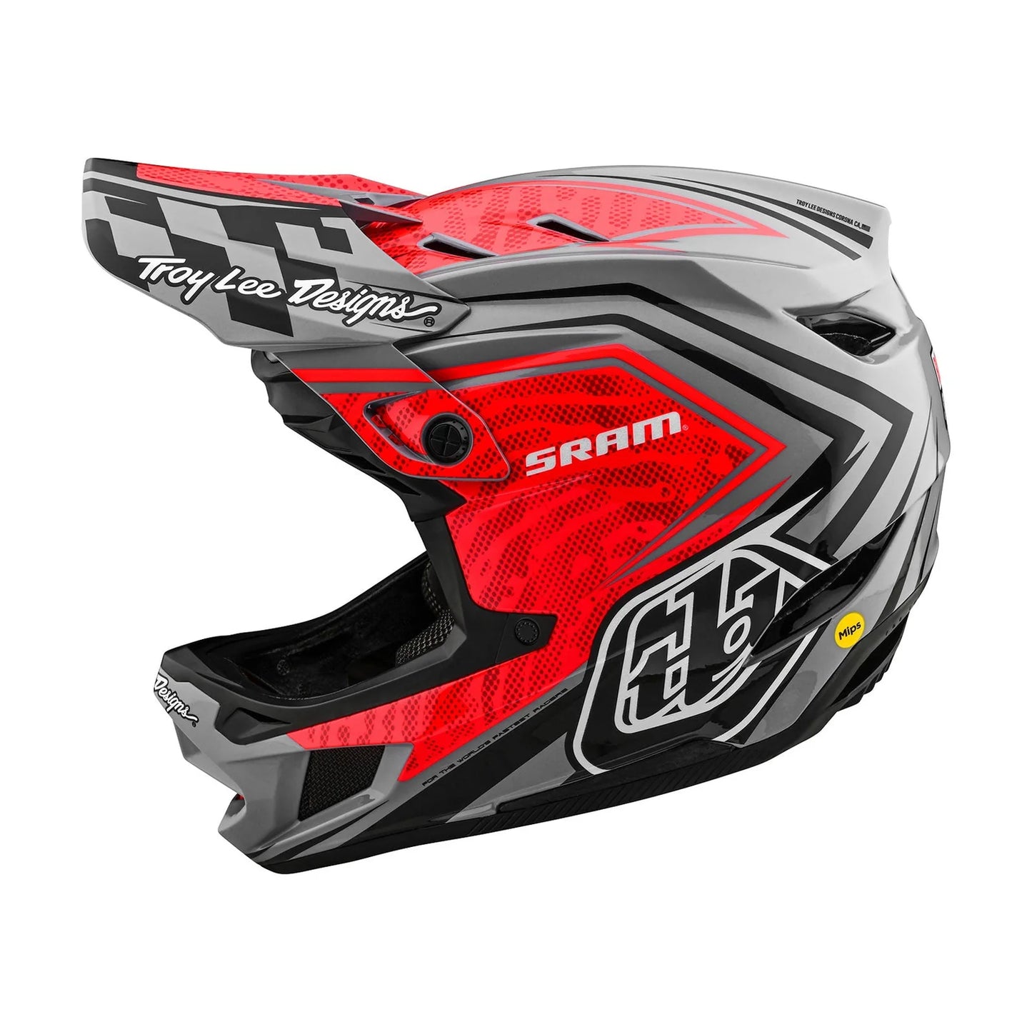Casco Troy Lee Designs D4 Carbon SRAM MIPS 2024