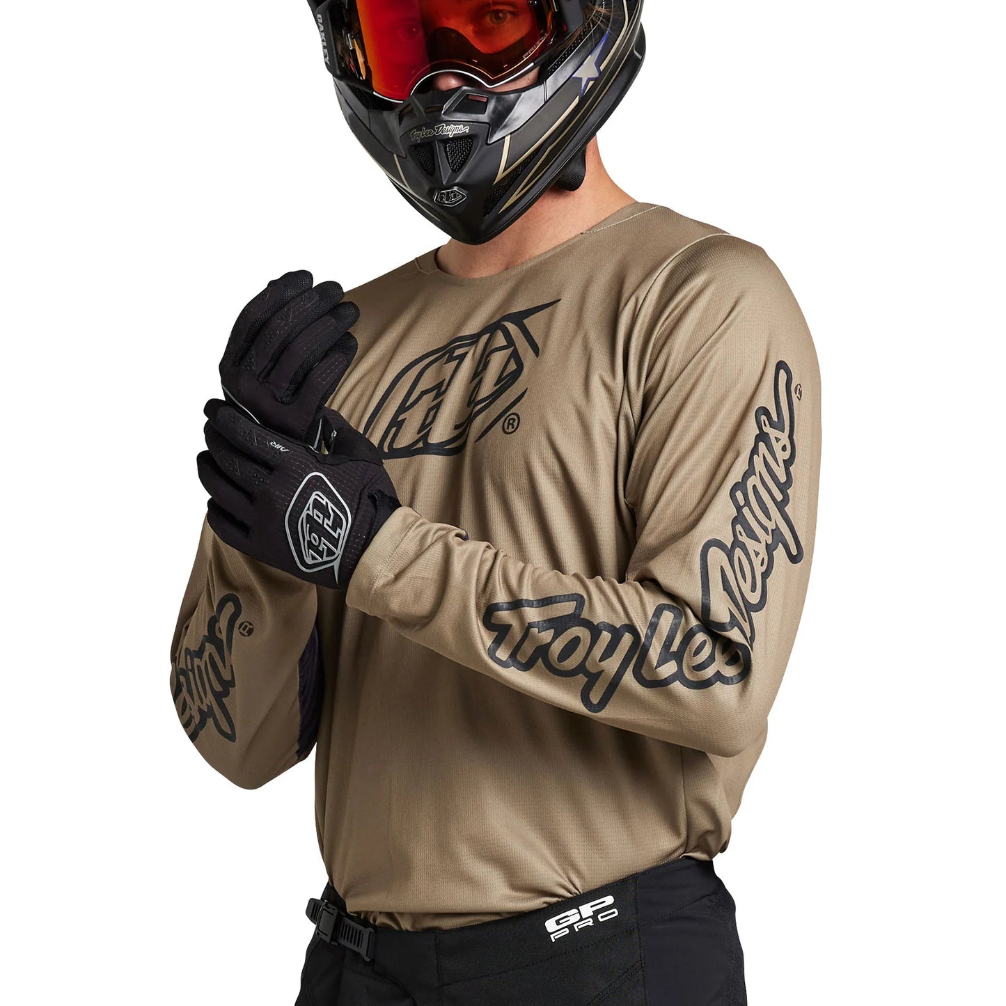 Jerseys Troy Lee Designs Grand Prix Pro ICon Vapor Oak 2024