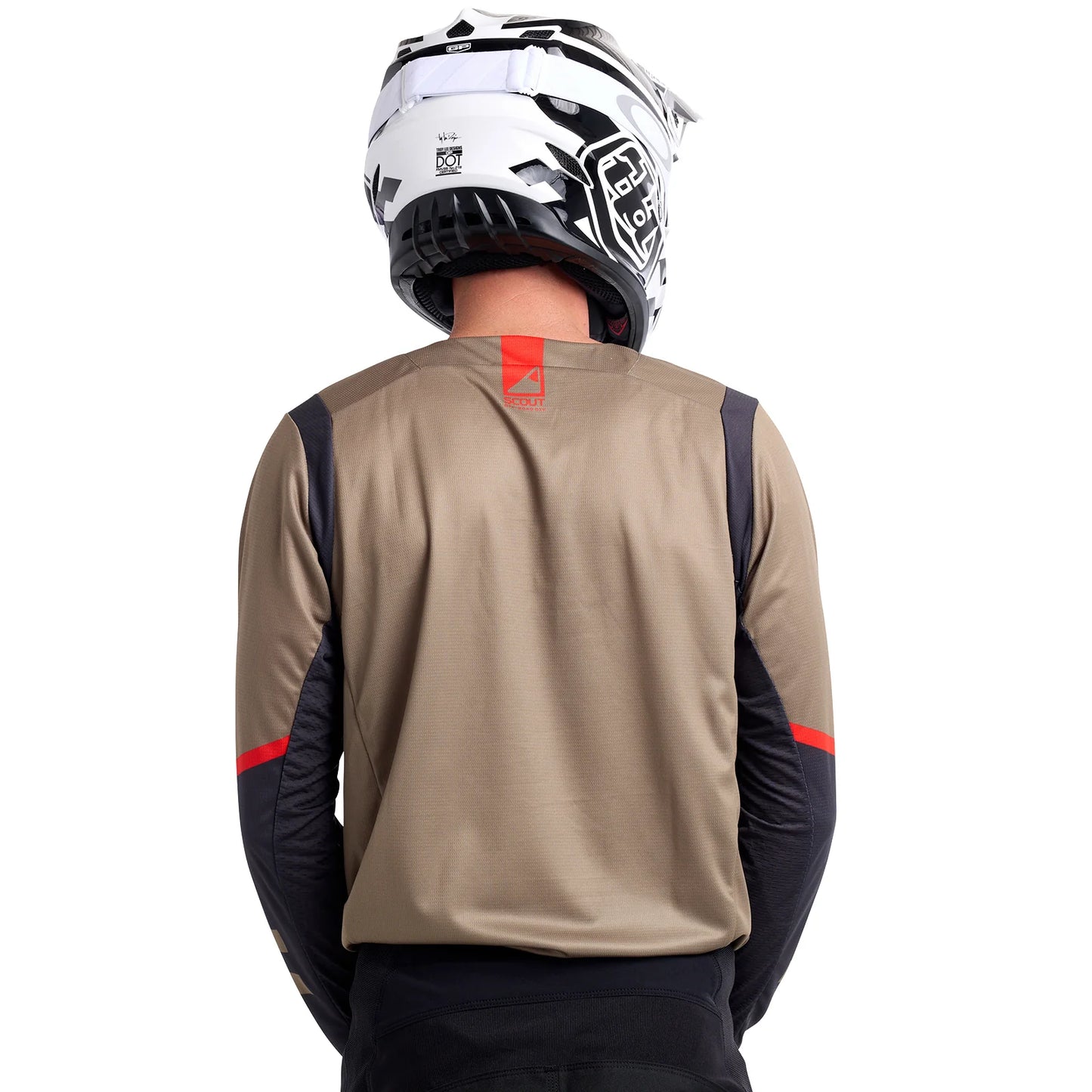 Jerseys Troy Lee Designs SCOUT GP RIPPER Tarmac Olive