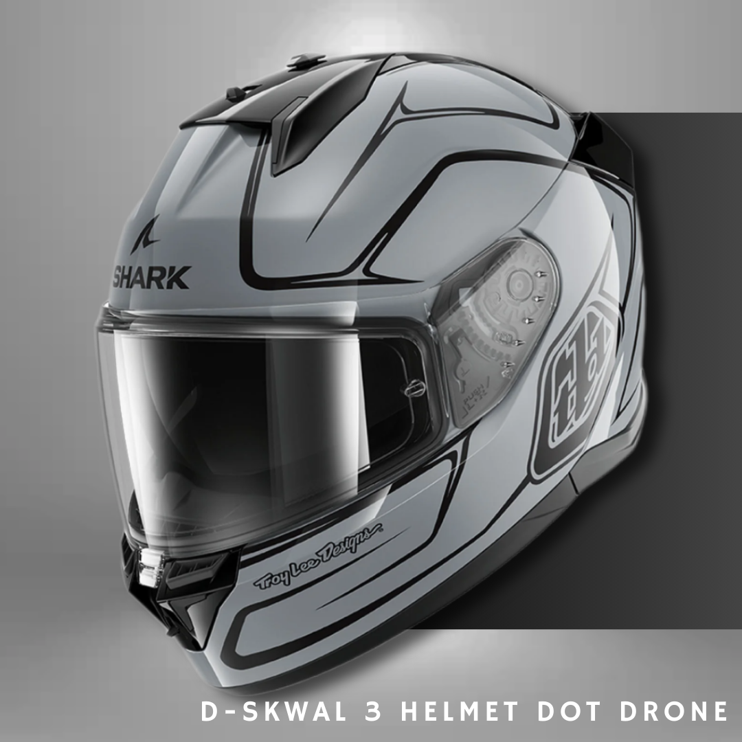 Cascos Shark x Troy Lee Designs Edicion limitada D-SKWALL 3 DOT DRONE