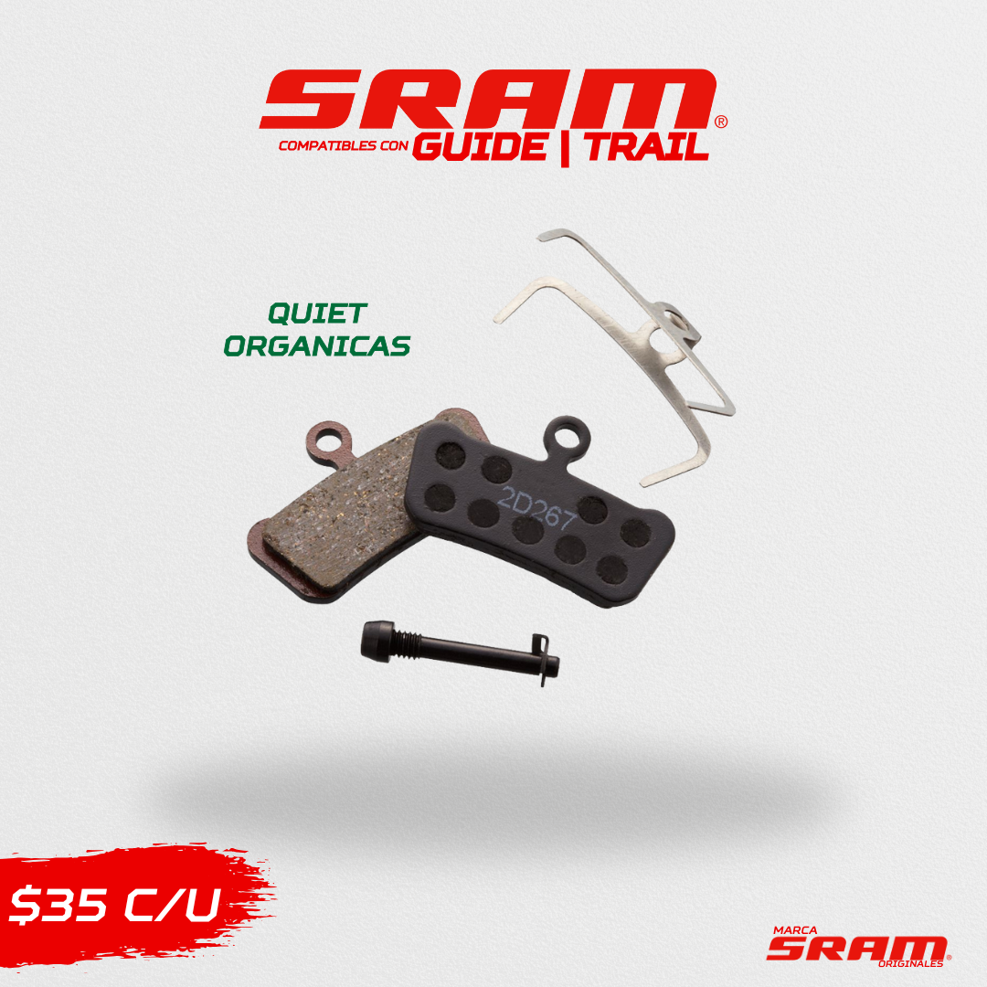 Pastillas de freno SRAM Guide Trail Organicas
