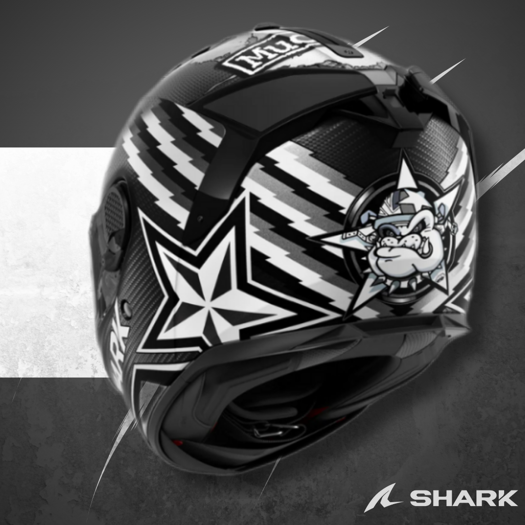 Shark SPARTAN GT Carbon Redding MAT DWA DOT