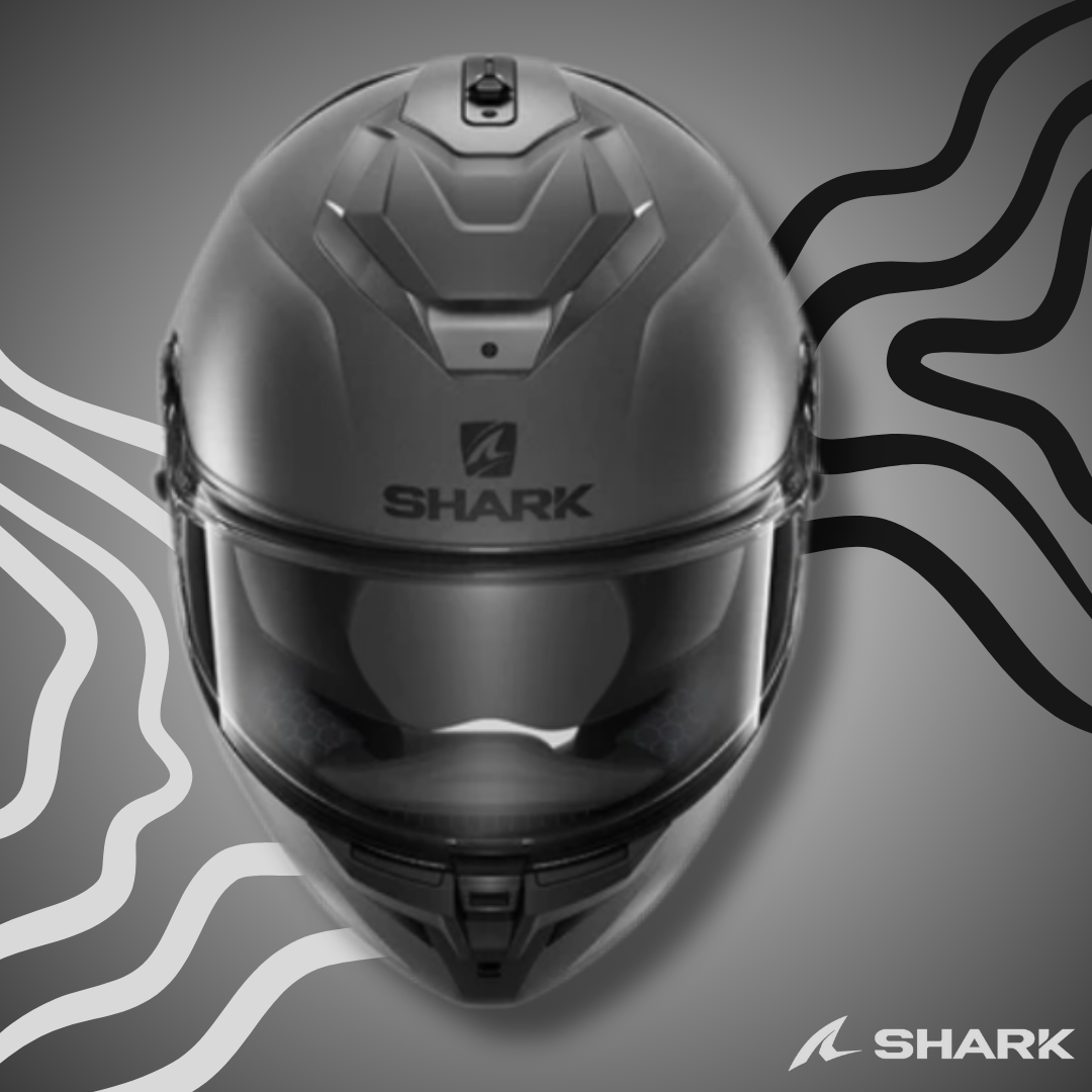 Shark SPARTAN GT Blank Mat DOT AMA