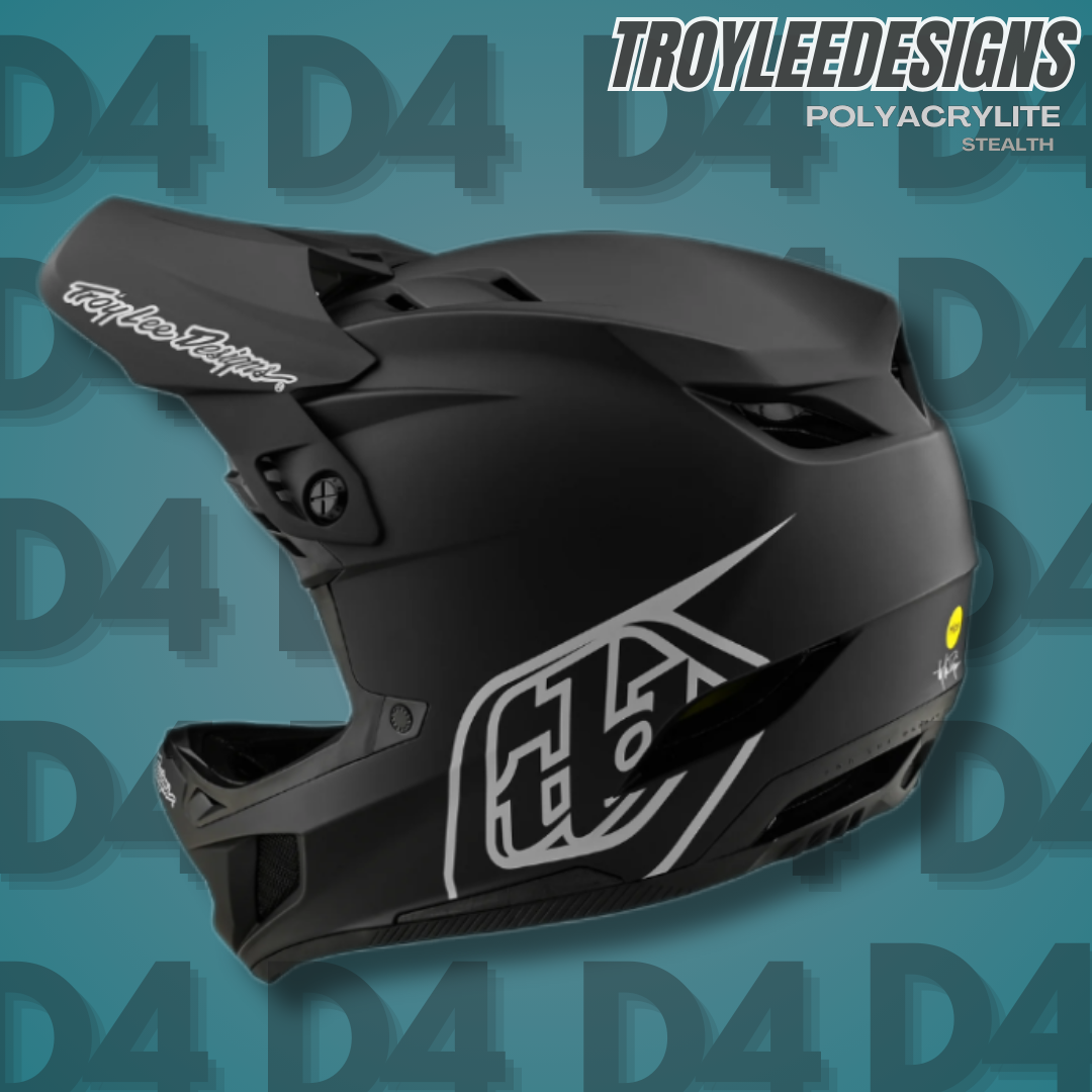 Casco TLD D4 Polyacrylite Stealth MIPS