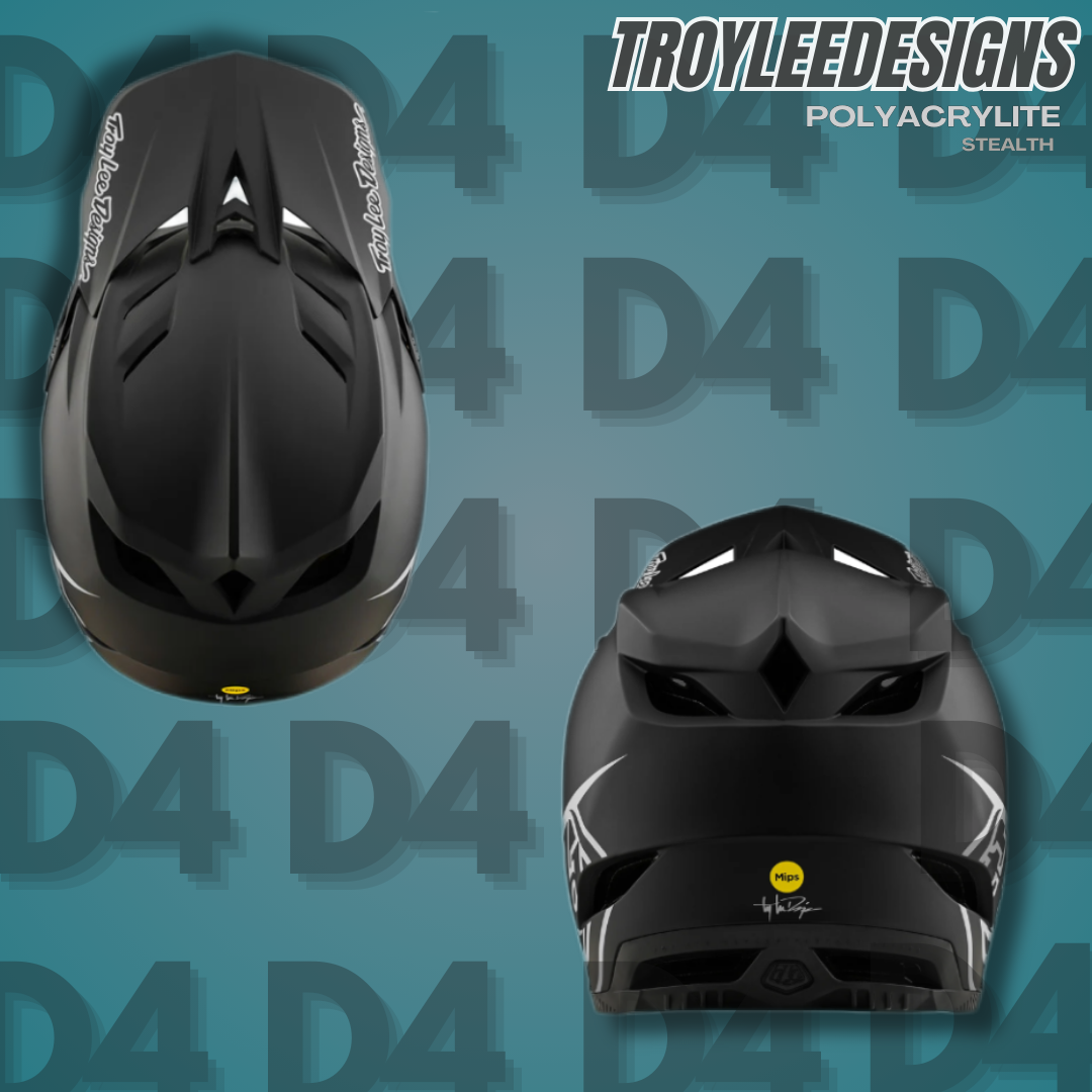 Casco TLD D4 Polyacrylite Stealth MIPS