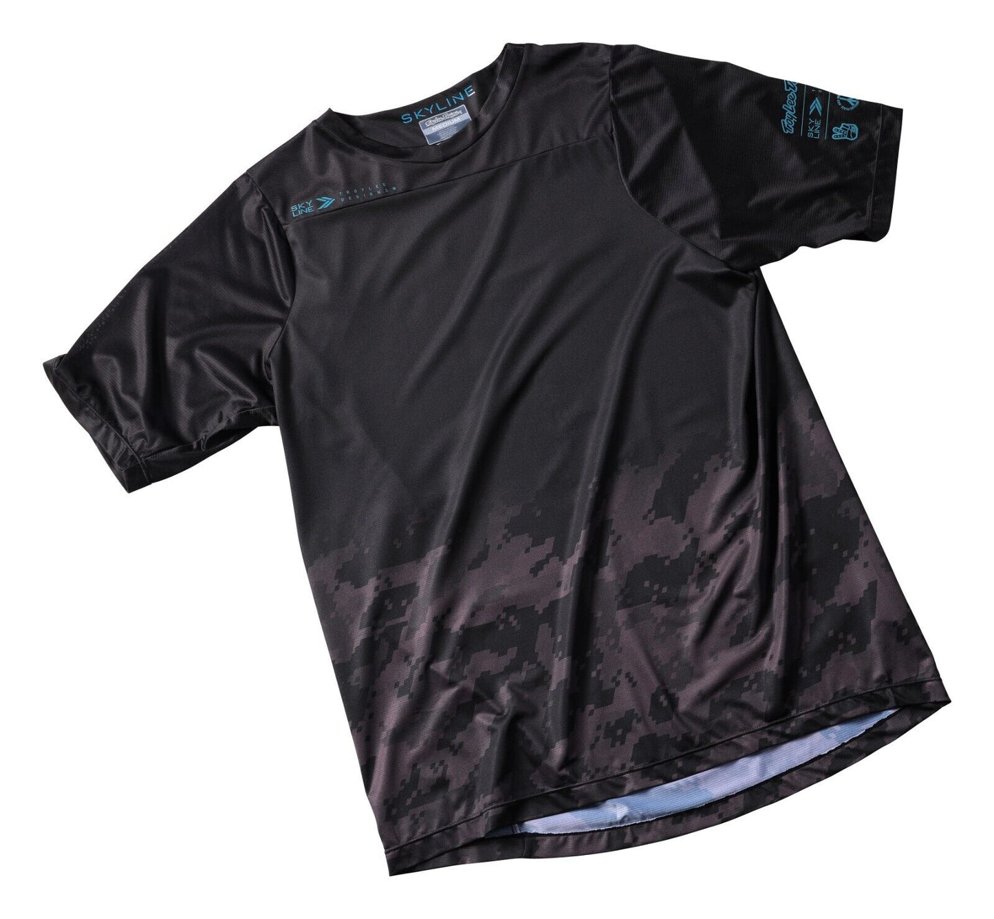 Jerseys SS TLD Skyline Fade Digi Black
