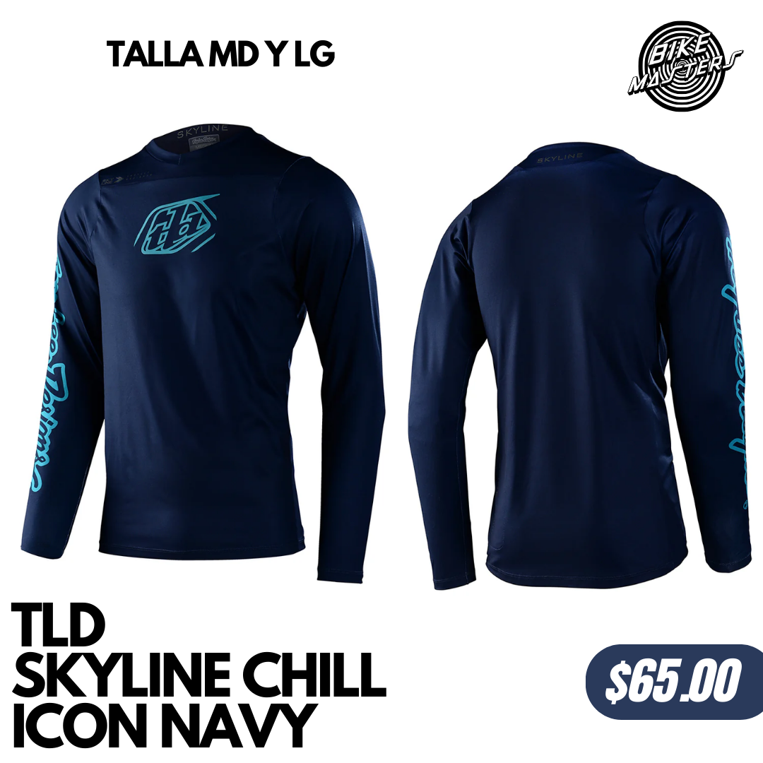 Jerseys LS TLD Skyline Chill Iconic Navy