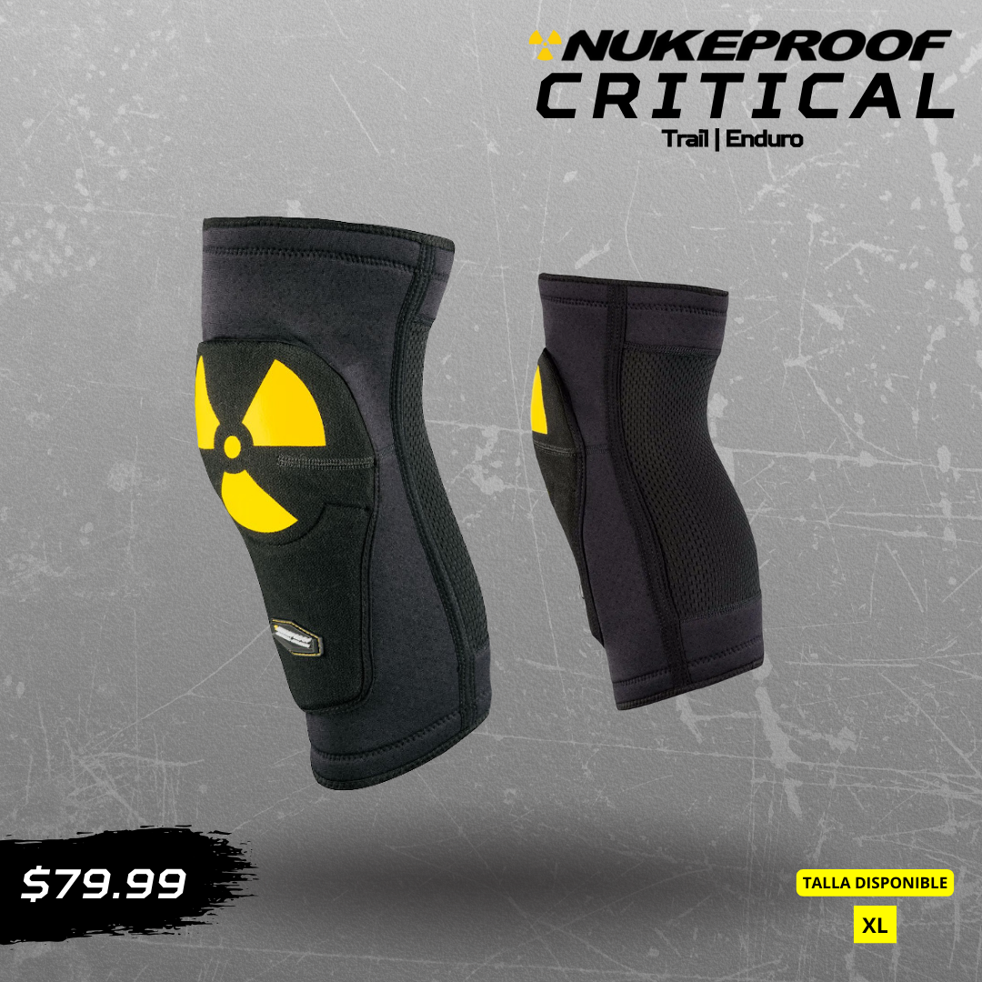 Rodilleras Nukeproof Critical para MTB