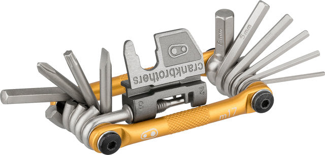 Herramienta Crankbrothers M-17 Dorada