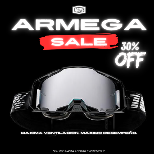 SALE Goggles 100% Armega HiPERLENS