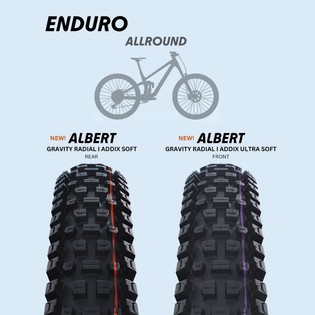 Llantas Schwalbe Radial Albert Trail Pro UltraSoft 29x2.50