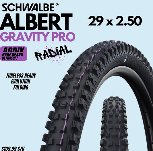 Llantas Schwalbe Radial Albert Trail Pro UltraSoft 29x2.50