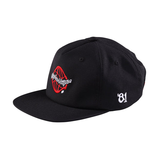 Gorra Troy Lee Designs Unstructured Global Strapback Blk