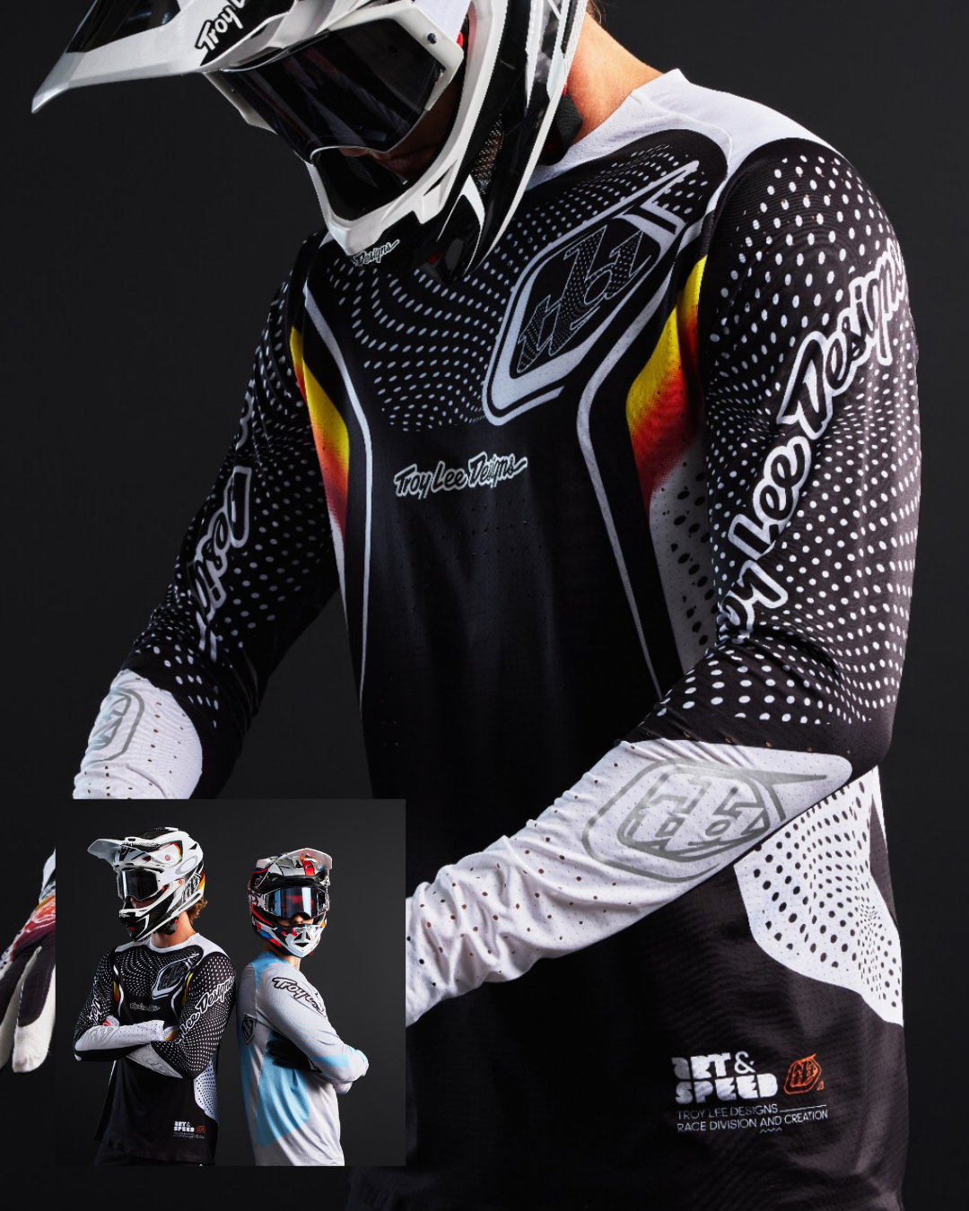 Jerseys Troy Lee Designs SPRINT y SE Ultra Optic 2025