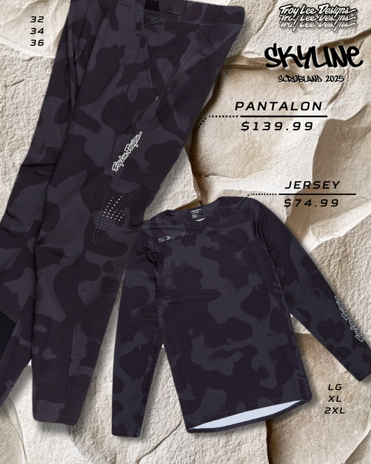 Traje Troy Lee Designs Skyline Scrubland Crabon 2025