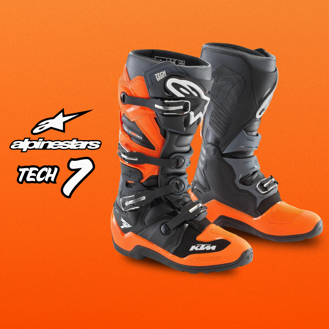 Botas Alpinestars Tech 7 edición KTM