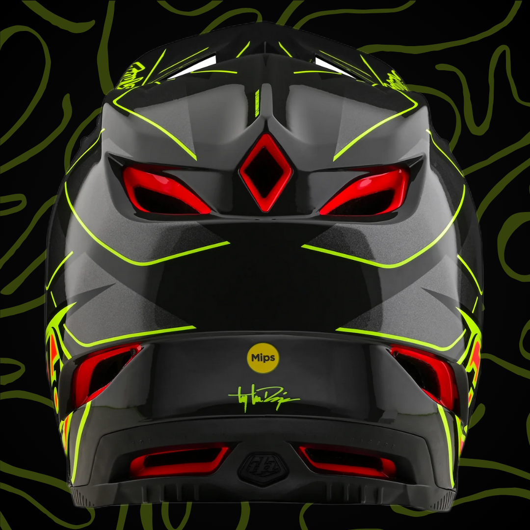 Casco Troy Lee Designs D4 Ghostwing Composite 2024