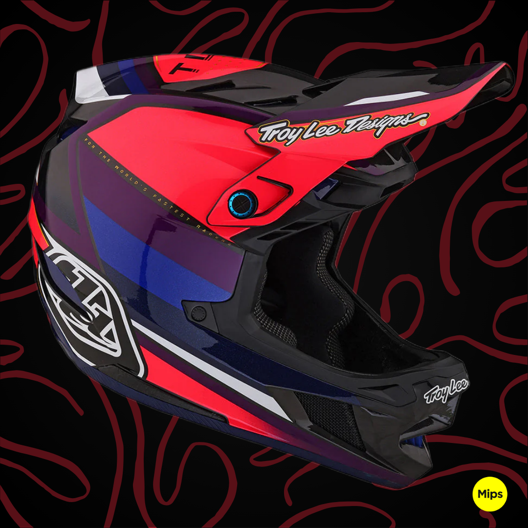 Casco Troy Lee Designs D4 CARBON MIPS