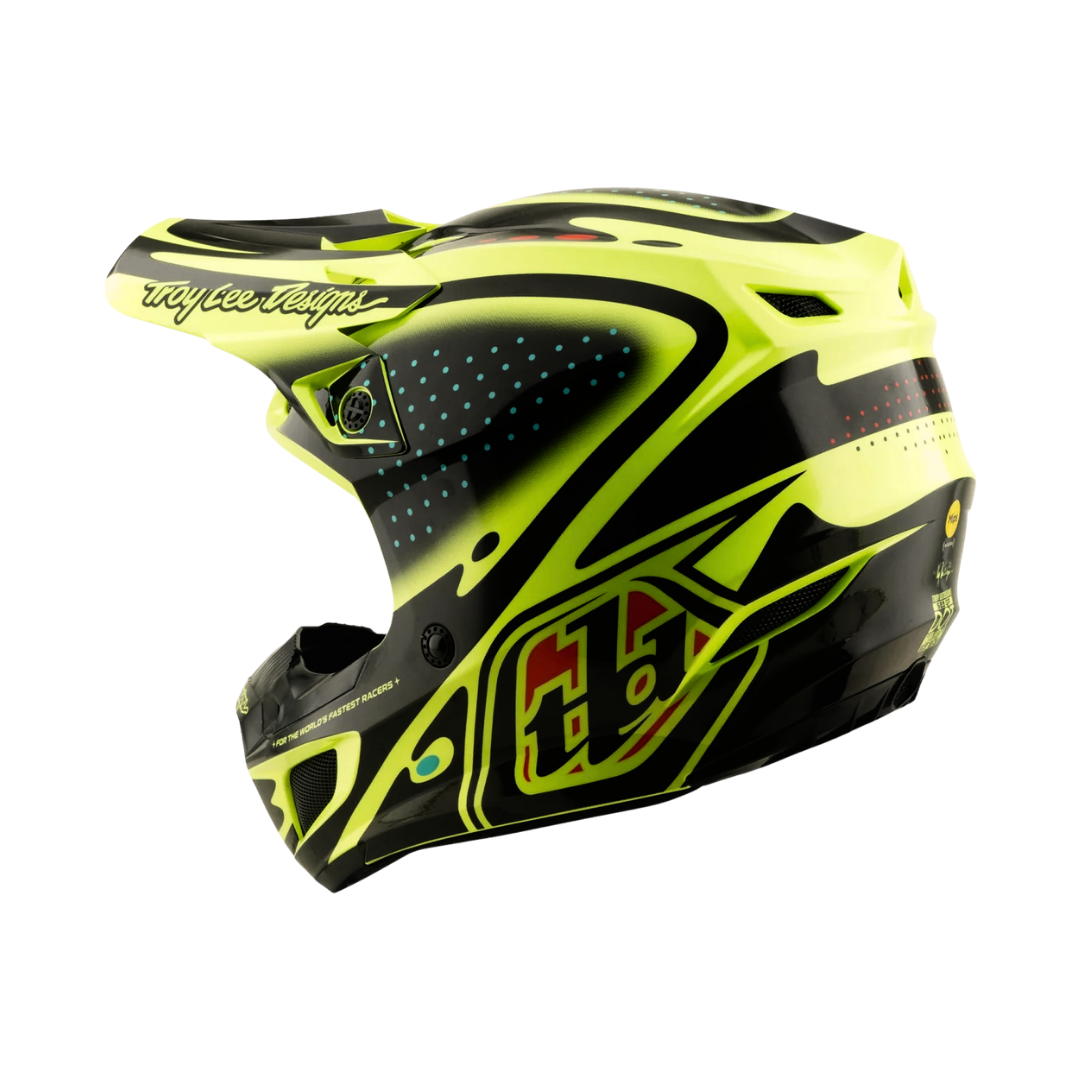Cascos Troy Lee Designs SE5 de Policarbonato The Line Moto 2026